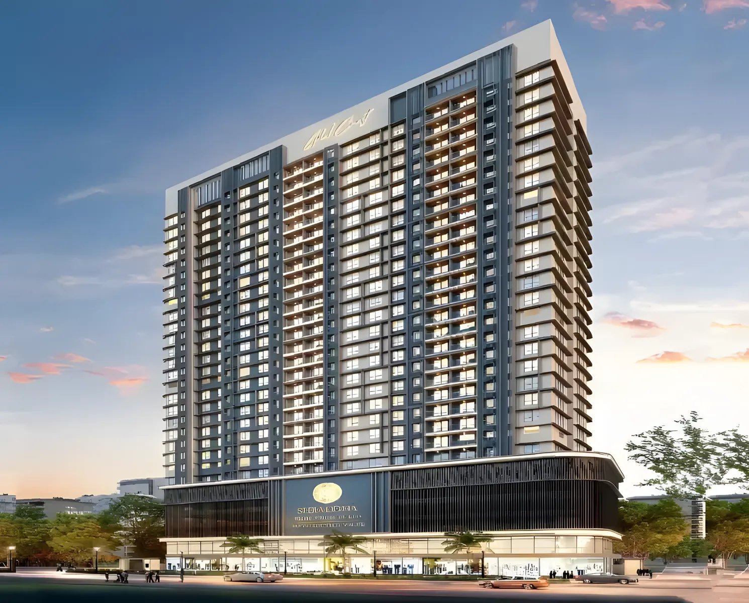 Shraddha Gold Crest elevation